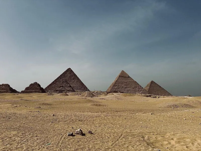 Cairo by Plane + Grand Egyptian Museum